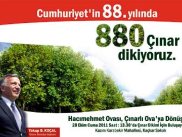 Hacımehmet Ovası, “Çınarova” Olacak