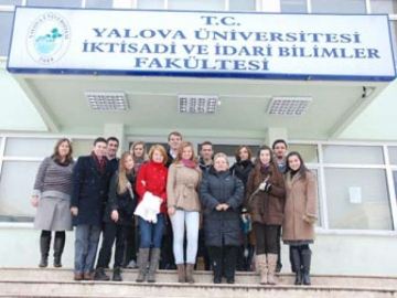 Yalova Üniversitesi İlk Erasmus Öğrencilerini Yolcu Etti