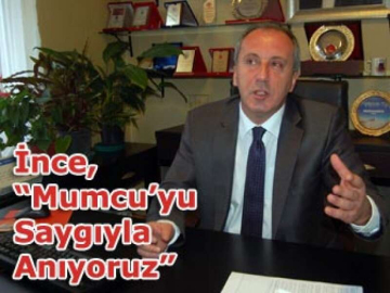 İnce; “19. Yılında Mumcu’yu Saygıyla Anıyoruz”