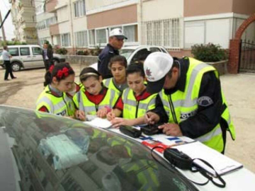 Minik Polisler Denetim Yaptı