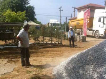 Çaldere Şelale Yolu Yapımı Başladı