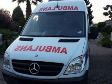 Çiftlikköy Belediyesine Ambulans