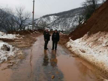 Sudüşen Şelalesi Yolunda Heyelan