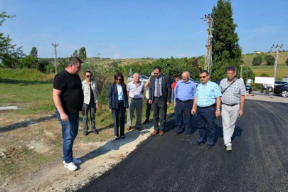 Vali Yılmaz Yol Çalışmalarını Denetledi