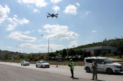 Bayram Trafiğine, "Drone"lu Kontrol