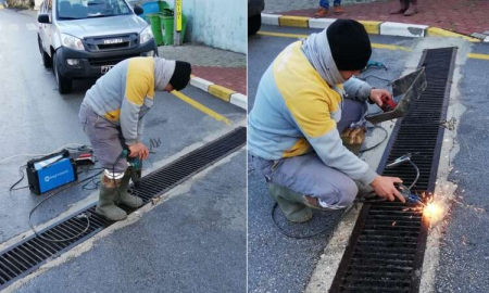 Termal’de Yağmursuyu Kanallarına Bakım