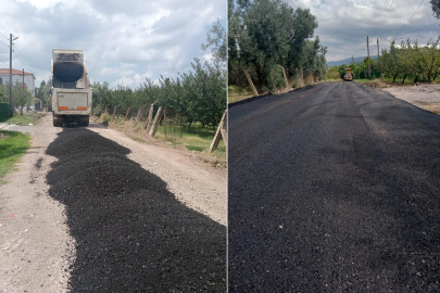 Tokmak Köyü Yolu Asfaltlanıyor