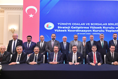 Demiryürek Tobb Strateji Geliştirme Toplantısına Katıldı